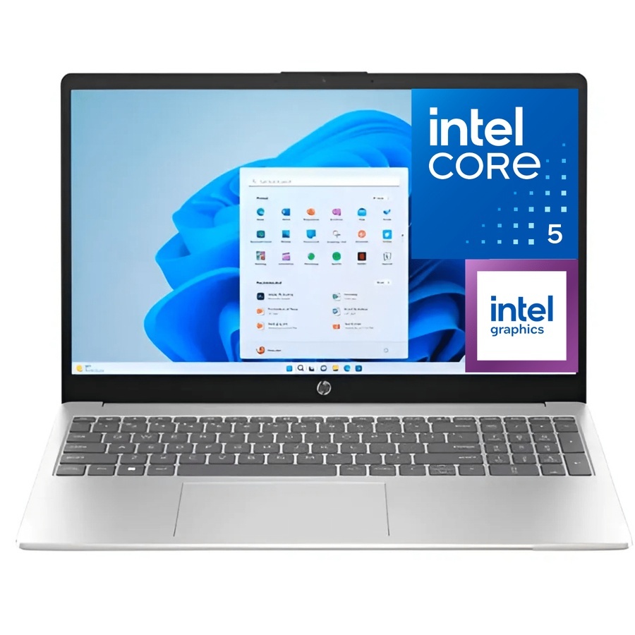HP OmniBook 5 Flip | Core 5 120U | 512GB SSD | 8GB RAM DDR5 OB | 14" 2K | TOUCHSCREEN | Backlit Keyboard | Win11 | GLACIER SILVER | 3Y Warranty – תמונה 3