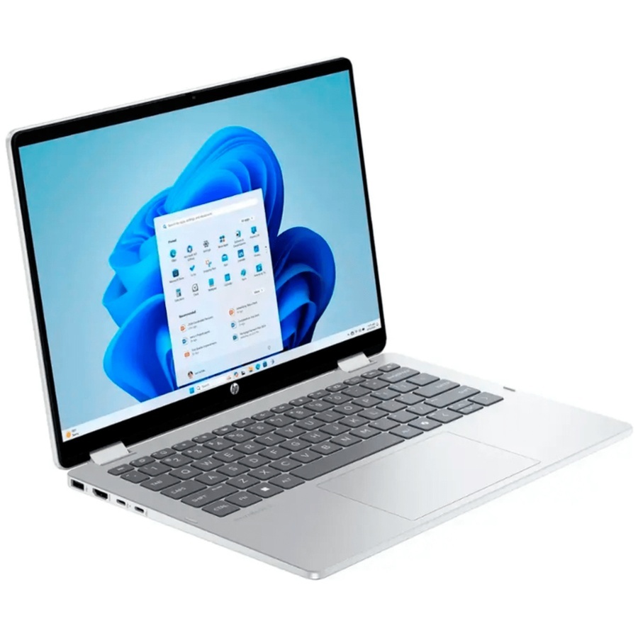 HP OmniBook 5 Flip | Core 5 120U | 512GB SSD | 8GB RAM DDR5 OB | 14" 2K | TOUCHSCREEN | Backlit Keyboard | Win11 | GLACIER SILVER | 3Y Warranty – תמונה 6