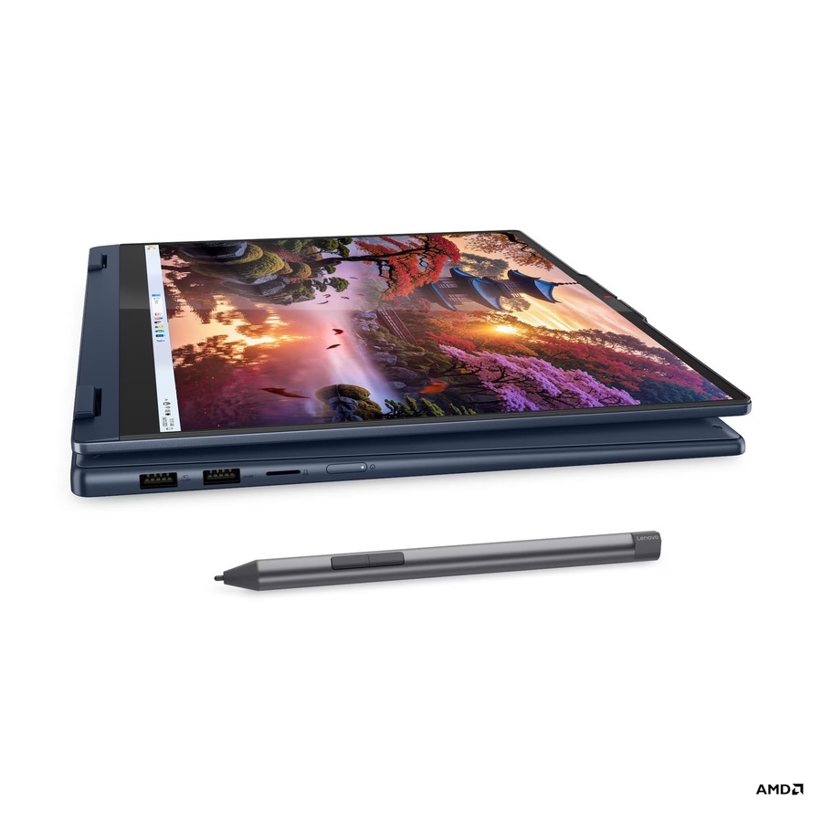 Lenovo 5 2-IN-1 | Ryzen 7 8845HS | 1TB SSD | 16GB RAM | 16" WUXGA IPS | TOUCHSCREEN | Win11 | Backlit Keyboard | LUNA GREY | 3Y Warranty - 83DS0056US – תמונה 5