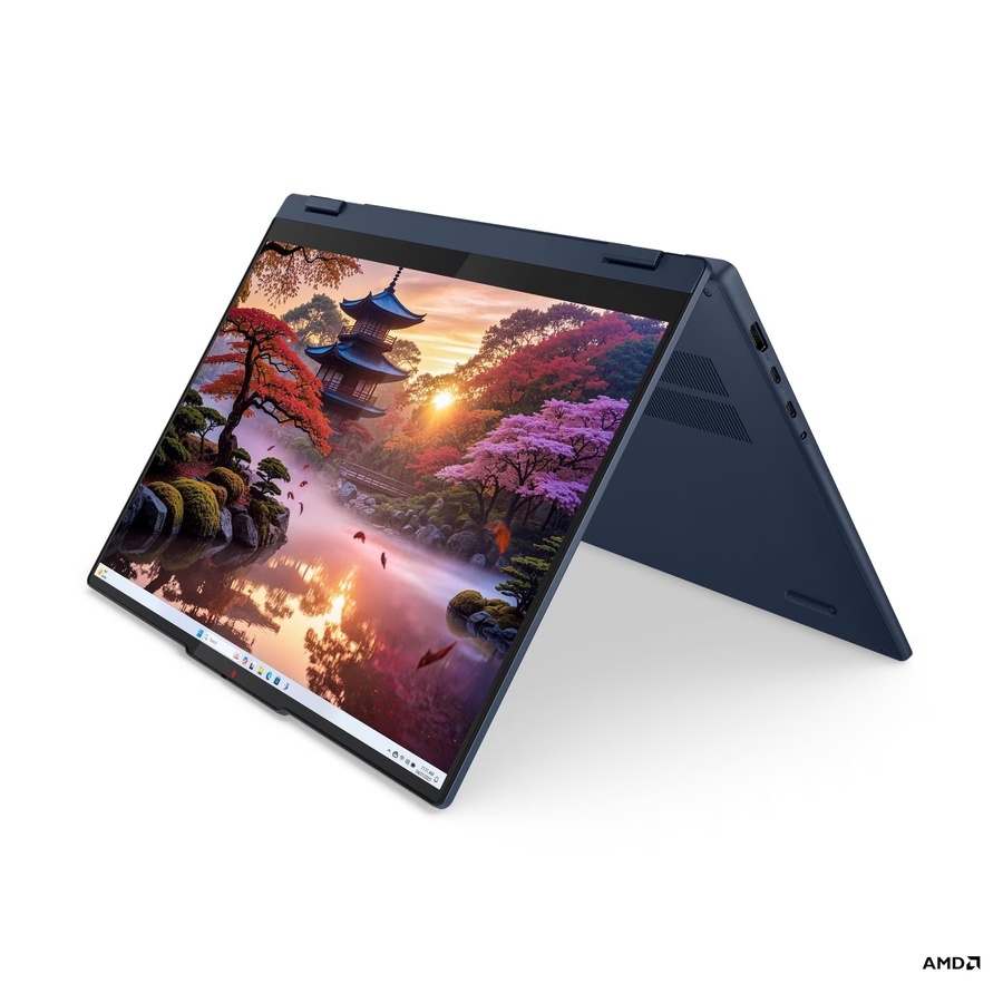 Lenovo 5 2-IN-1 | Ryzen 7 8845HS | 1TB SSD | 16GB RAM | 16" WUXGA IPS | TOUCHSCREEN | Win11 | Backlit Keyboard | LUNA GREY | 3Y Warranty - 83DS0056US – תמונה 15
