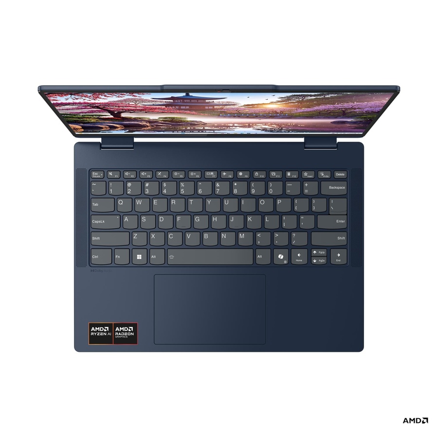 Lenovo 5 2-IN-1 | Ryzen AI 7 350 | 1TB SSD | 16GB RAM | 16" WUXGA | TOUCHSCREEN | Win11 | Backlit Keyboard | Digital Pen 2 | COSMIC BLUE | 3Y Warranty – תמונה 6